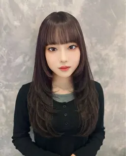 🍓👼🏻🍼4月限定💓盛れる💓韓国風レイヤーカット+透明感カラー+1ステップトリートメント👼🏻🍓🍼