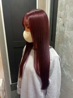 【ツヤ髪確定💕✨】 似合わせカット+美髪カラー+Aujua4ステップトリートメント