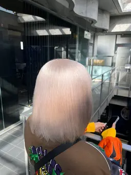 【黒染め打破】トリプルカラーブリーチ2回➕カラー✨ ケア剤込み