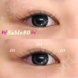 【装着練習モデル】⚠️オフ無,付け足し不可のみ⚠️セーブル60～80本🎀✨️　(詳細確認必須)(本数指定不可）