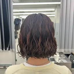カット ボブデジタルパーマ トリートメント🌀💧