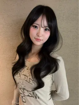 韓国風ロングレイヤーカット💞【プレミアムトリートメント付き】