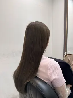 【人気No.1】☁️カラー + 髪質改善トリートメント☁️