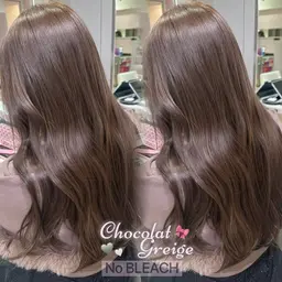 【🫧ブリーチはしたくない方へ🥣】ブリーチなしダブルカラー+超音波TR🧁#暖色カラー#透明感カラー(🌸ミニモ学割)