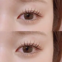 無料モデル【オフあり】♥シングルエクステ 80本前後