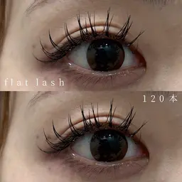 【マツエク】フラット50分付け放題