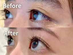 【学割U24】まつげパーマ+ヒト幹細胞Cysayケア ¥6,600
