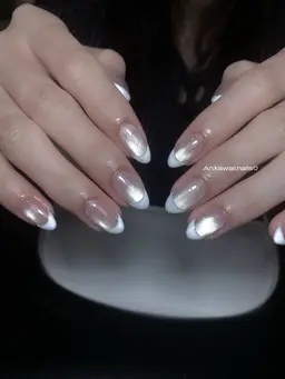 フレンチネイル。🎀🎀