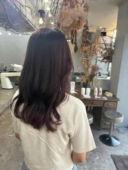 ブリーチなしone color🥣🤍