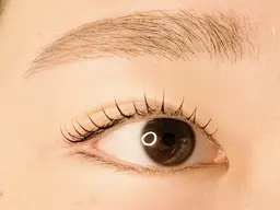 まゆ毛WAX、間引き、メイク仕上げ