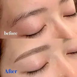 美眉毛wax💖(カット、間引き、毛量調節、メイク仕上げ◎)