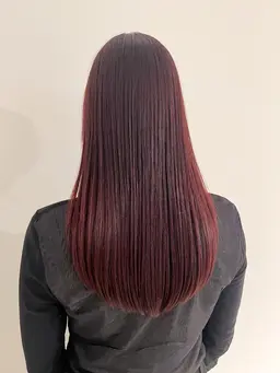 ナチュラル質感縮毛矯正＋内部修復トリートメント