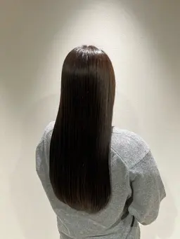 【ミニモ限定・今だけ30%off】✨つやさら縮毛矯正orストレート➕潤艶トリートメント✨ (炭酸シャンプー、ブロー付き)