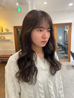 🌼ワンカラー+ケアトリートメント+前髪カット🌼