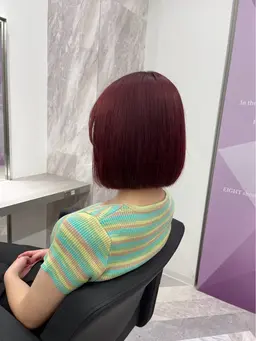 【🌟minimo限定クーポン🌟】ブリーチ(リタッチor全頭)＋オンカラー＋うる艶トリートメント💛