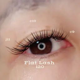 🦋フラットラッシュリペアメニュー60min(部分オフ込み)❄️コーティング付き💓リピーター料金込み土日祝+¥550