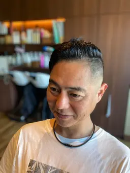 🌈メンズカット＋白髪ぼかしクイックワンカラー🌈（スパシャンプー・ブロー込）※ブリーチなし