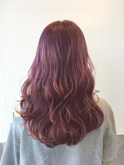 ⭐️めちゃかわWカラー⭐️【全体ブリーチorハイライトorグラデーション】3stepトリートメント