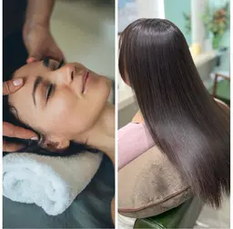 【暖色 寒色】髪質改善カラー➕ナノバブル極上泡ヘッドスパ➕トリートメント