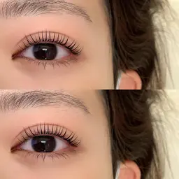 大人気セットメニュー❣️美眉スタイリング&パリジェンヌ/メーテル/パンダ🐼💜ケラチントリートメント付き