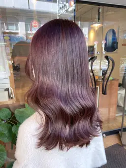 🔥平日限定🔥ブリーチなしで透明感出したい人用!【ブリーチなしダブルカラー+5stepトリートメント】