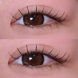 【ナチュラルデザイン、リペアでも◎】束感マツエク ✨80本✨コーティング付💫