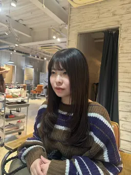 🫧透明感艶カラー＋高濃度トリートメント🪄