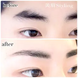 【全員OK/メンズ】美眉スタイリングwax