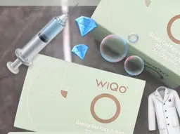 【韓国ツヤ肌爆✨毛穴レスな水光美肌、韓国アイドル肌へ🫧】 WIQO水光ピーリング＋引き締めパック✨　8,000円