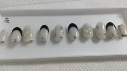 *オーダーネイルチップ* ¥13000円 つけ爪 ネイルチップ 希望のデザインのチップ御作りします。最短当日～最長3日