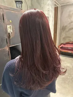 デザインカット+ダメージレス水素カラー+水素トリートメント✨