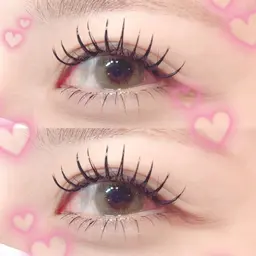 New✨🩷 【目力2倍】 上下エクパでぱっちりドールeye🩷✨️上:100 / 下:20本-LEDオフ別途1100円