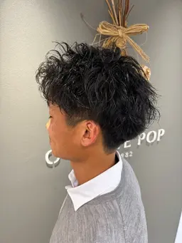 【新規限定】似合わせメンズカット＋ツイストパーマ