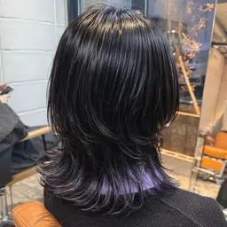 💘ブリーチ使用したデザインカラー(インナー、ハイライト、グラデーションetc)