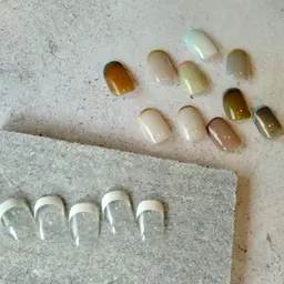 ハンドオフ込☆クリアフレンチネイル✨