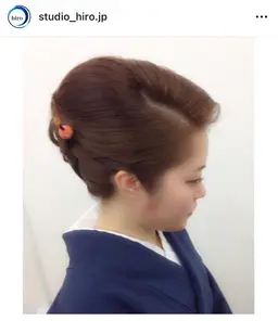 🌐【午前7:00~8:00迄】訪問着 着付 + ヘアセット ¥7800