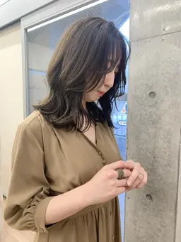 似合わせカット+スタイリング/大宮