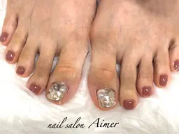 FOOT🦶親指アート乗せ放題コース⭐️