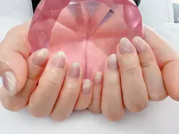 【付け替えオフ付】マグネットネイル￥3,800【磁石アート付き】水光・斜め・フレンチOK