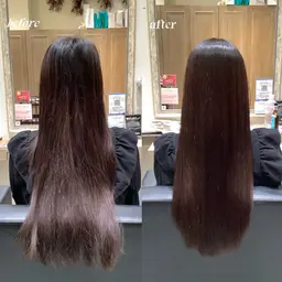 【🩶平日限定🩶】フォルテストレート➕髪質改善パールプラチナトリートメント🧚🏻♀️✨️