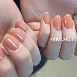 ˗ˏˋミニモ限定☁️ ˎˊ˗ 自爪に優しいフィルイン×上品ワンカラー💅🏻