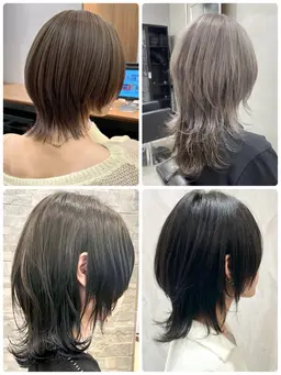 【レディース限定】ウルフカット🍒 ロングもショートも似合わせ可能。抜け感・小顔・動きが全部叶うスタイル。