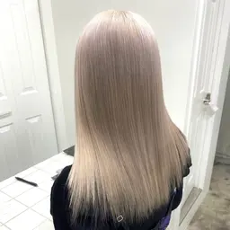 【当日予約○】💐ダブルカラー（ブリーチ+カラー）+2Stepトリートメント💐