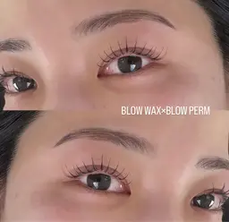 🍒至近距離でも自身のある目元に🍒【まつ毛パーマ+美眉Wax】minimo限定クーポン！
