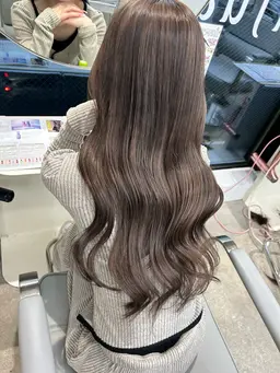 【🫧初カラー必須クーポン🫧】🍒ブリーチなしダブルカラー🍒