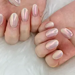 【Jr】ミラーネイル✨パラジェル/フィルイン対応❤︎初回オフ無料