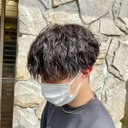 カット+特殊系パーマ(波巻き、波打ち、ツイスパ)
