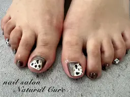 フットネイル 持ち込みデザインコース ¥7500~¥9000