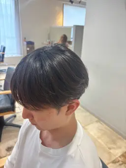 [新規]メンズカット＆縮毛矯正