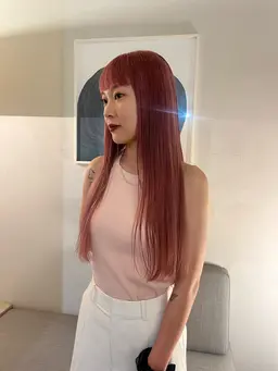 全頭ブリーチ + オンカラー